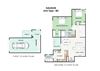 2 bedroom 1 bathroom Floor plan B 2 bedroom 1 bathroom Floor plan B at Landing at Round Rock, Round Rock, TX